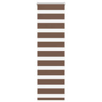 vidaXL Doppelrollo Dunkelgrau Stoffbreite 35,9 cm Polyester