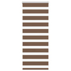 vidaXL Doppelrollo Dunkelgrau Stoffbreite 35,9 cm Polyester