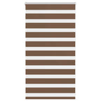 vidaXL Doppelrollo Dunkelgrau Stoffbreite 35,9 cm Polyester