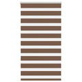 vidaXL Doppelrollo Dunkelgrau Stoffbreite 35,9 cm Polyester