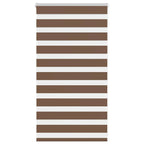 vidaXL Doppelrollo Dunkelgrau Stoffbreite 35,9 cm Polyester