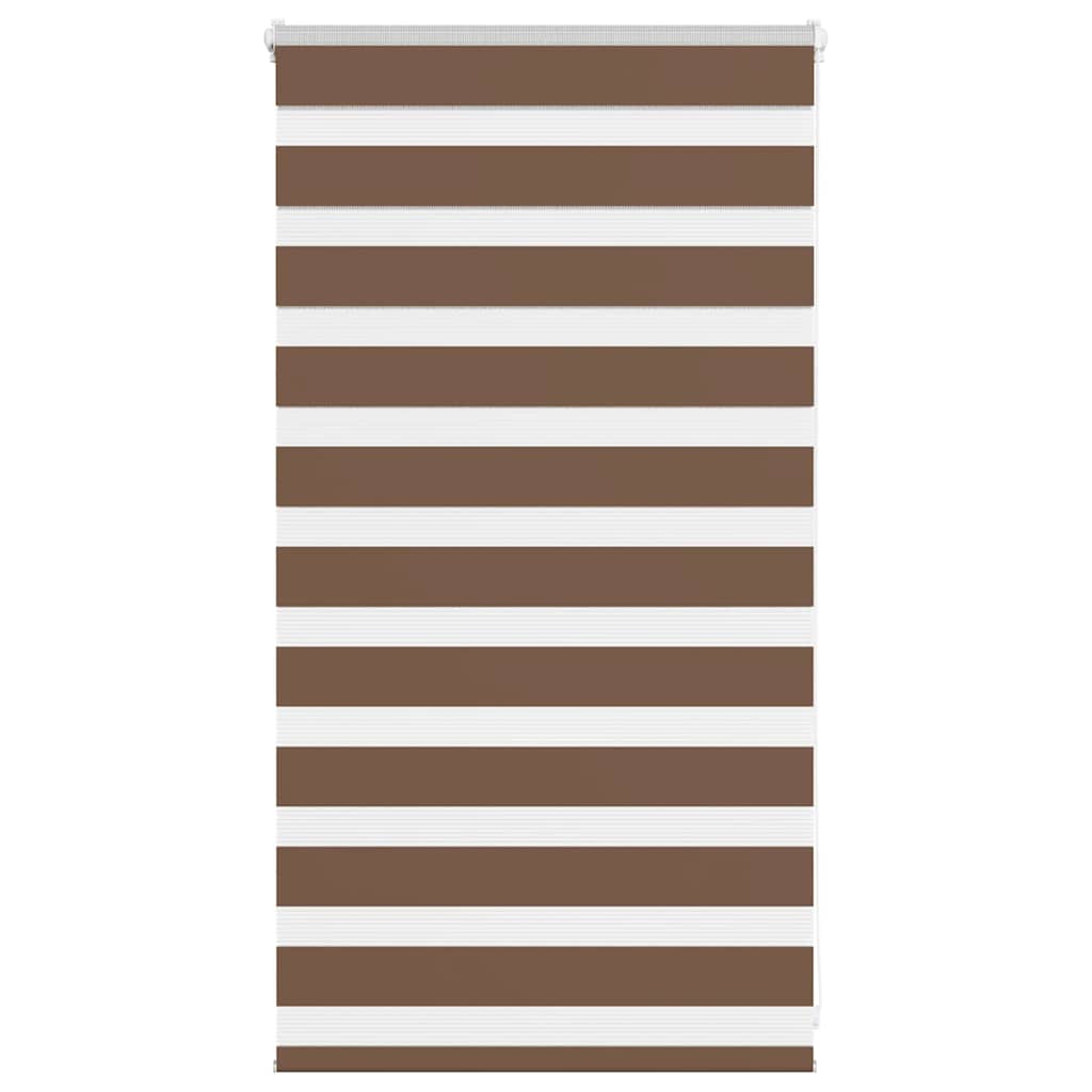 vidaXL Doppelrollo Dunkelgrau Stoffbreite 35,9 cm Polyester