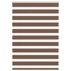 vidaXL Doppelrollo Dunkelgrau Stoffbreite 35,9 cm Polyester