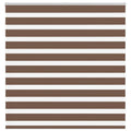 vidaXL Doppelrollo Dunkelgrau Stoffbreite 35,9 cm Polyester