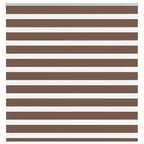 vidaXL Doppelrollo Dunkelgrau Stoffbreite 35,9 cm Polyester