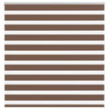 vidaXL Doppelrollo Dunkelgrau Stoffbreite 35,9 cm Polyester