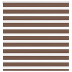 vidaXL Doppelrollo Dunkelgrau Stoffbreite 35,9 cm Polyester