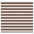 vidaXL Doppelrollo Dunkelgrau Stoffbreite 35,9 cm Polyester