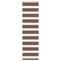 vidaXL Doppelrollo Dunkelgrau Stoffbreite 35,9 cm Polyester