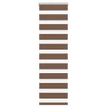 vidaXL Doppelrollo Dunkelgrau Stoffbreite 35,9 cm Polyester