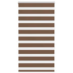 vidaXL Doppelrollo Dunkelgrau Stoffbreite 35,9 cm Polyester