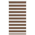 vidaXL Doppelrollo Dunkelgrau Stoffbreite 35,9 cm Polyester