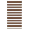 vidaXL Doppelrollo Dunkelgrau Stoffbreite 35,9 cm Polyester