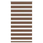 vidaXL Doppelrollo Dunkelgrau Stoffbreite 35,9 cm Polyester