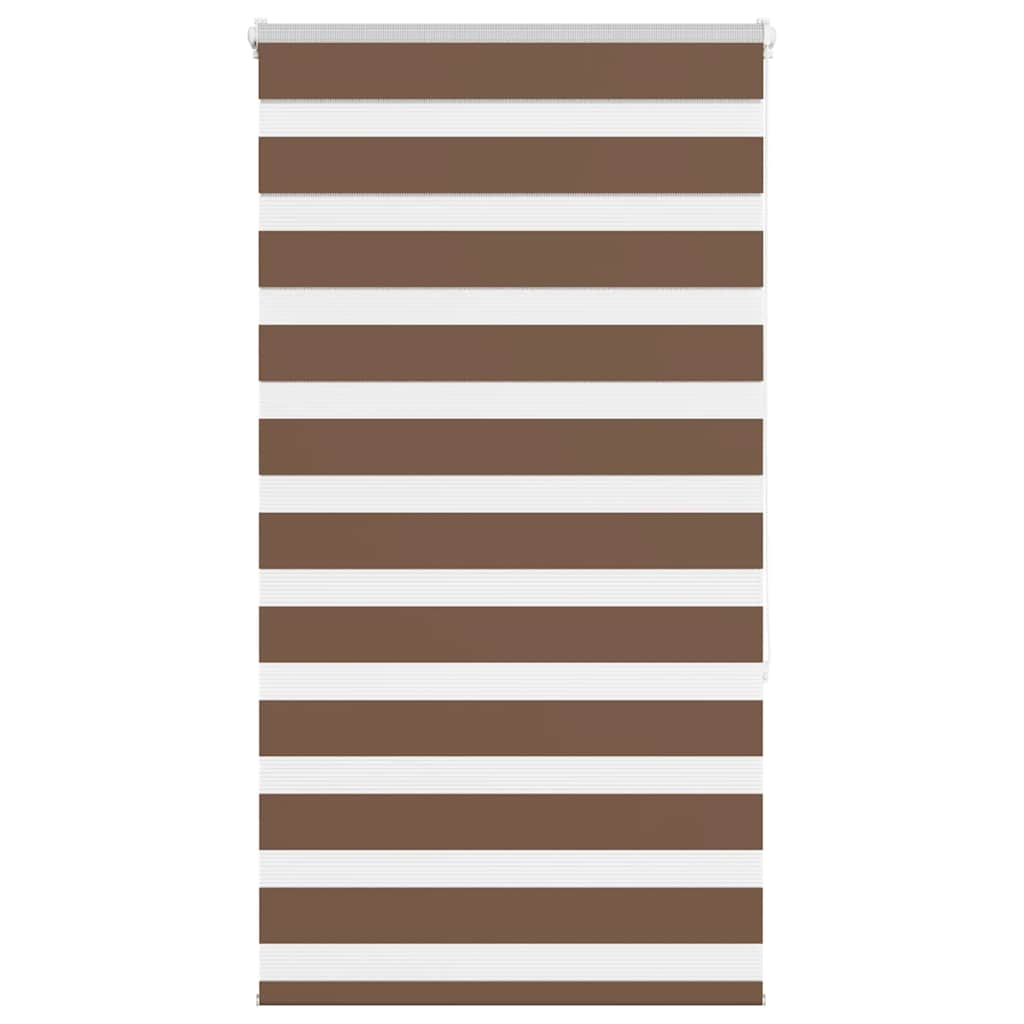 vidaXL Doppelrollo Dunkelgrau Stoffbreite 35,9 cm Polyester