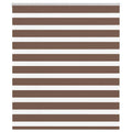 vidaXL Doppelrollo Dunkelgrau Stoffbreite 35,9 cm Polyester