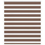 vidaXL Doppelrollo Dunkelgrau Stoffbreite 35,9 cm Polyester