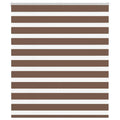 vidaXL Doppelrollo Dunkelgrau Stoffbreite 35,9 cm Polyester