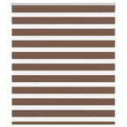 vidaXL Doppelrollo Dunkelgrau Stoffbreite 35,9 cm Polyester
