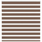 vidaXL Doppelrollo Dunkelgrau Stoffbreite 35,9 cm Polyester