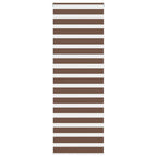 vidaXL Doppelrollo Dunkelgrau Stoffbreite 35,9 cm Polyester