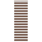 vidaXL Doppelrollo Dunkelgrau Stoffbreite 35,9 cm Polyester