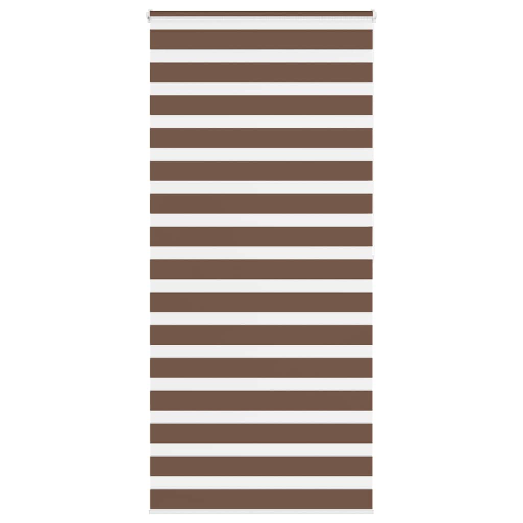 vidaXL Doppelrollo Dunkelgrau Stoffbreite 35,9 cm Polyester