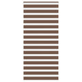 vidaXL Doppelrollo Dunkelgrau Stoffbreite 35,9 cm Polyester