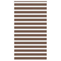 vidaXL Doppelrollo Dunkelgrau Stoffbreite 35,9 cm Polyester