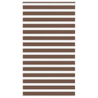 vidaXL Doppelrollo Dunkelgrau Stoffbreite 35,9 cm Polyester