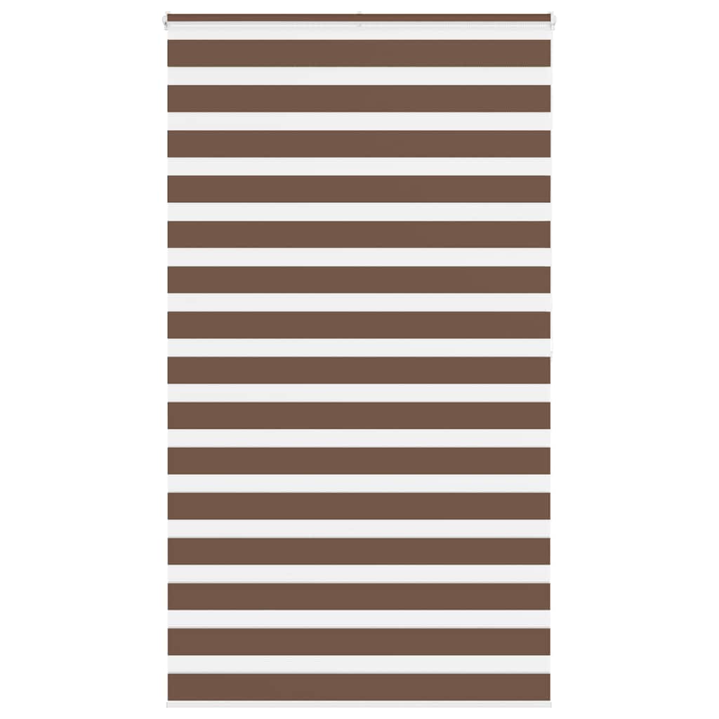 vidaXL Doppelrollo Dunkelgrau Stoffbreite 35,9 cm Polyester