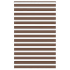 vidaXL Doppelrollo Dunkelgrau Stoffbreite 35,9 cm Polyester