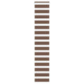 vidaXL Doppelrollo Dunkelgrau Stoffbreite 35,9 cm Polyester