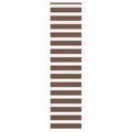 vidaXL Doppelrollo Dunkelgrau Stoffbreite 35,9 cm Polyester