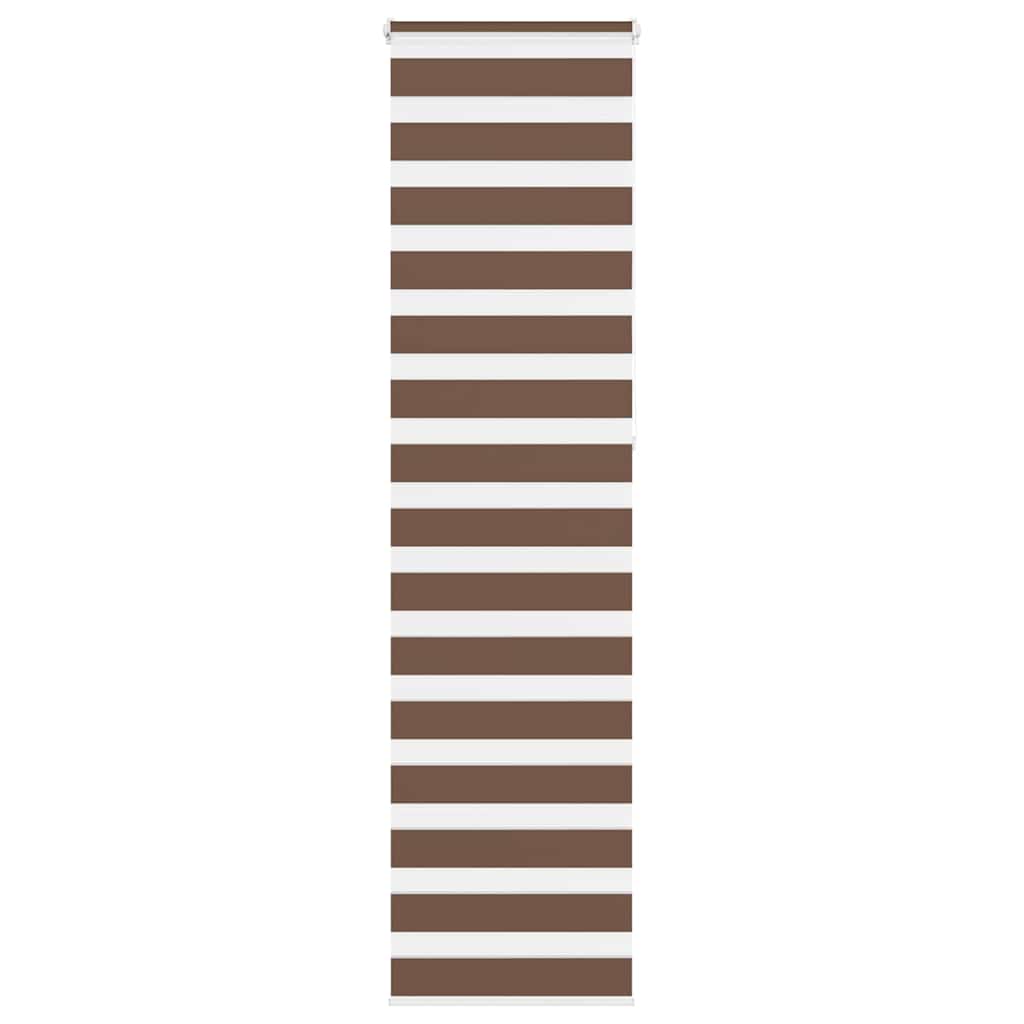 vidaXL Doppelrollo Dunkelgrau Stoffbreite 35,9 cm Polyester