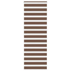 vidaXL Doppelrollo Dunkelgrau Stoffbreite 35,9 cm Polyester