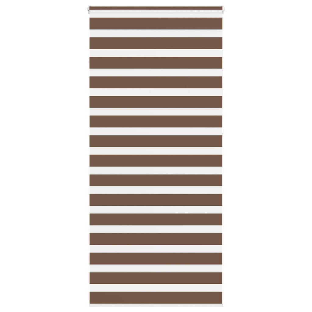 vidaXL Doppelrollo Dunkelgrau Stoffbreite 35,9 cm Polyester