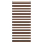 vidaXL Doppelrollo Dunkelgrau Stoffbreite 35,9 cm Polyester