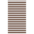 vidaXL Doppelrollo Dunkelgrau Stoffbreite 35,9 cm Polyester