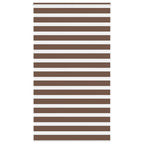vidaXL Doppelrollo Dunkelgrau Stoffbreite 35,9 cm Polyester