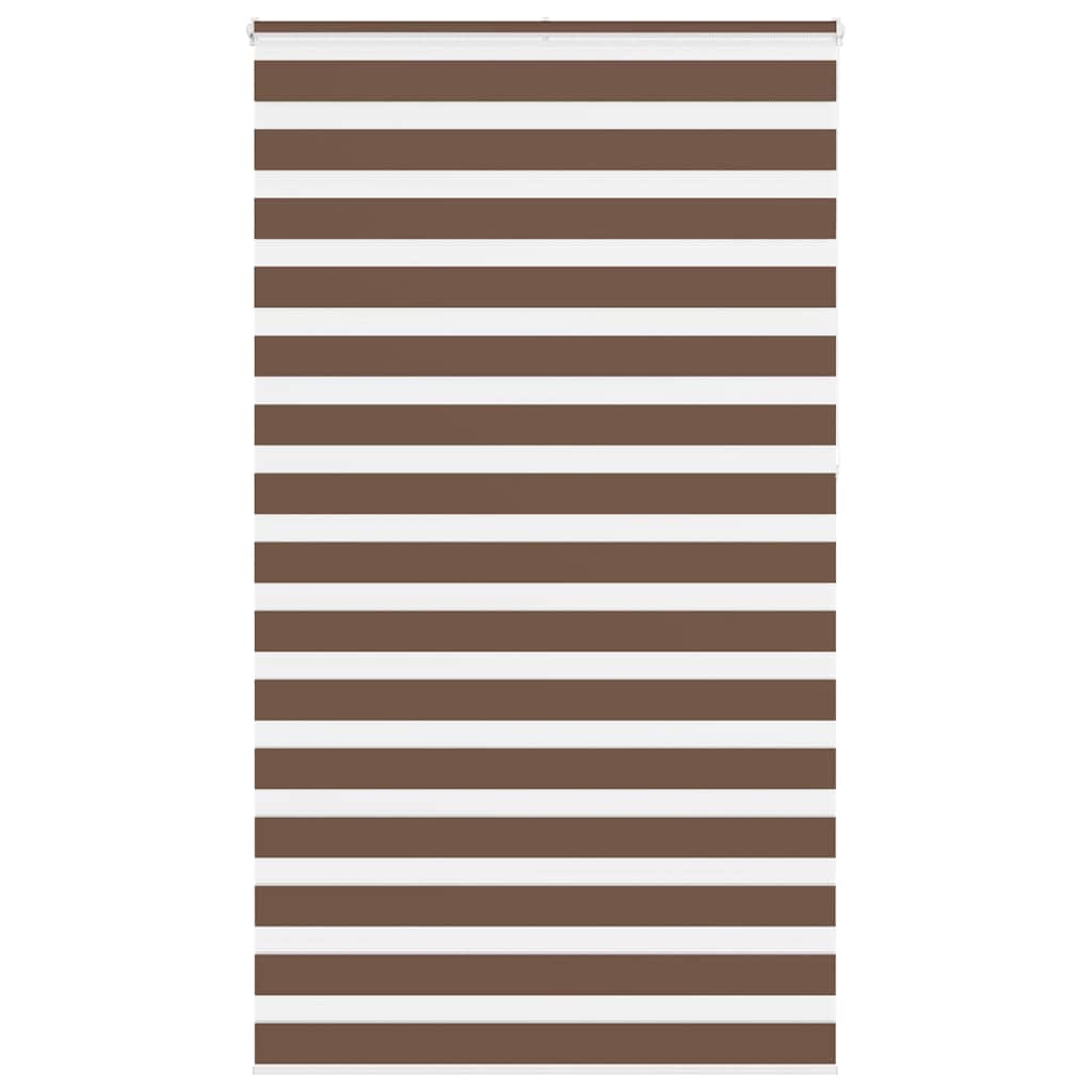 vidaXL Doppelrollo Dunkelgrau Stoffbreite 35,9 cm Polyester