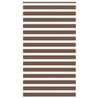 vidaXL Doppelrollo Dunkelgrau Stoffbreite 35,9 cm Polyester