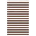 vidaXL Doppelrollo Dunkelgrau Stoffbreite 35,9 cm Polyester