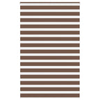 vidaXL Doppelrollo Dunkelgrau Stoffbreite 35,9 cm Polyester