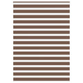 vidaXL Doppelrollo Dunkelgrau Stoffbreite 35,9 cm Polyester