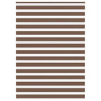 vidaXL Doppelrollo Dunkelgrau Stoffbreite 35,9 cm Polyester