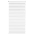 vidaXL Doppelrollo Dunkelgrau Stoffbreite 35,9 cm Polyester