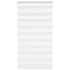 vidaXL Doppelrollo Dunkelgrau Stoffbreite 35,9 cm Polyester