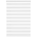 vidaXL Doppelrollo Dunkelgrau Stoffbreite 35,9 cm Polyester