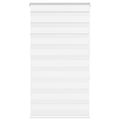 vidaXL Doppelrollo Dunkelgrau Stoffbreite 35,9 cm Polyester